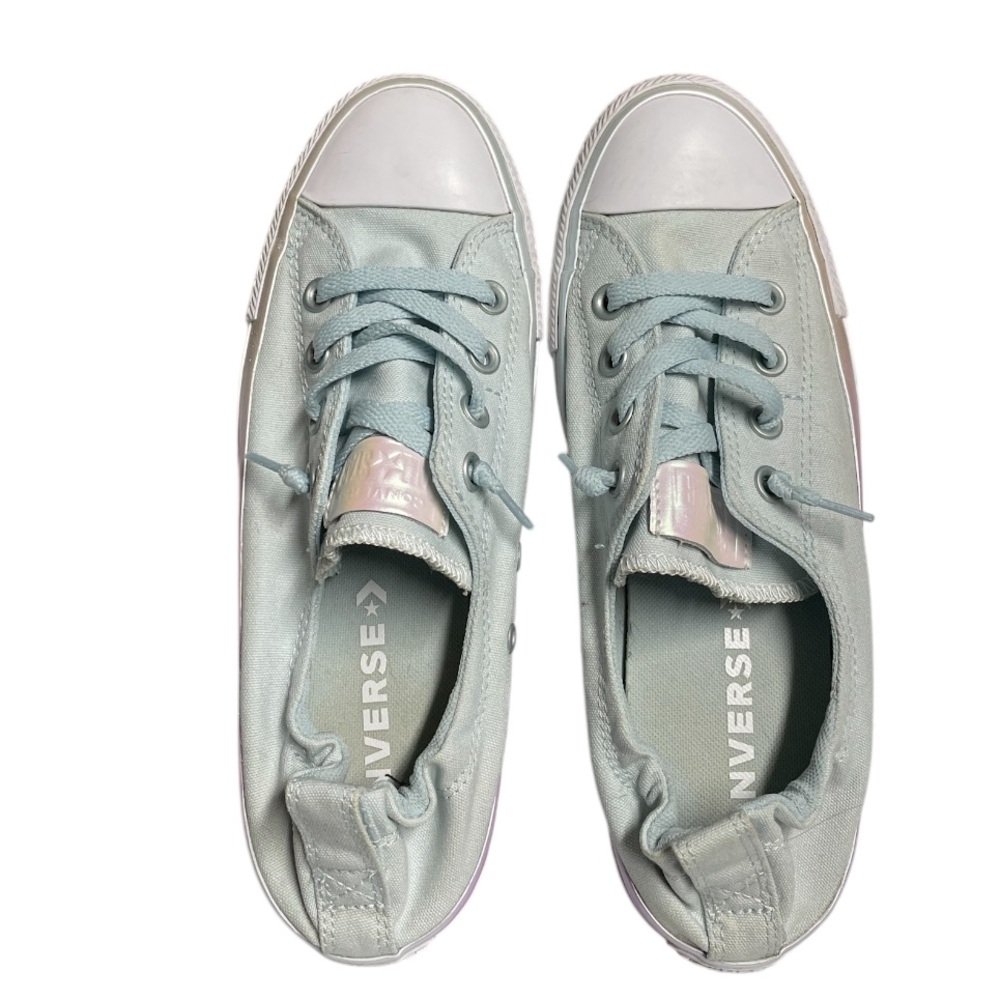 Converse Chuck Taylor All Star Shoreline Slip Polar Blue/White Womens 9 566118F - Picture 2 of 9